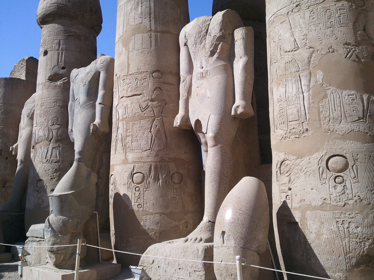 The Discovery of the Ancient Egyptian Temples